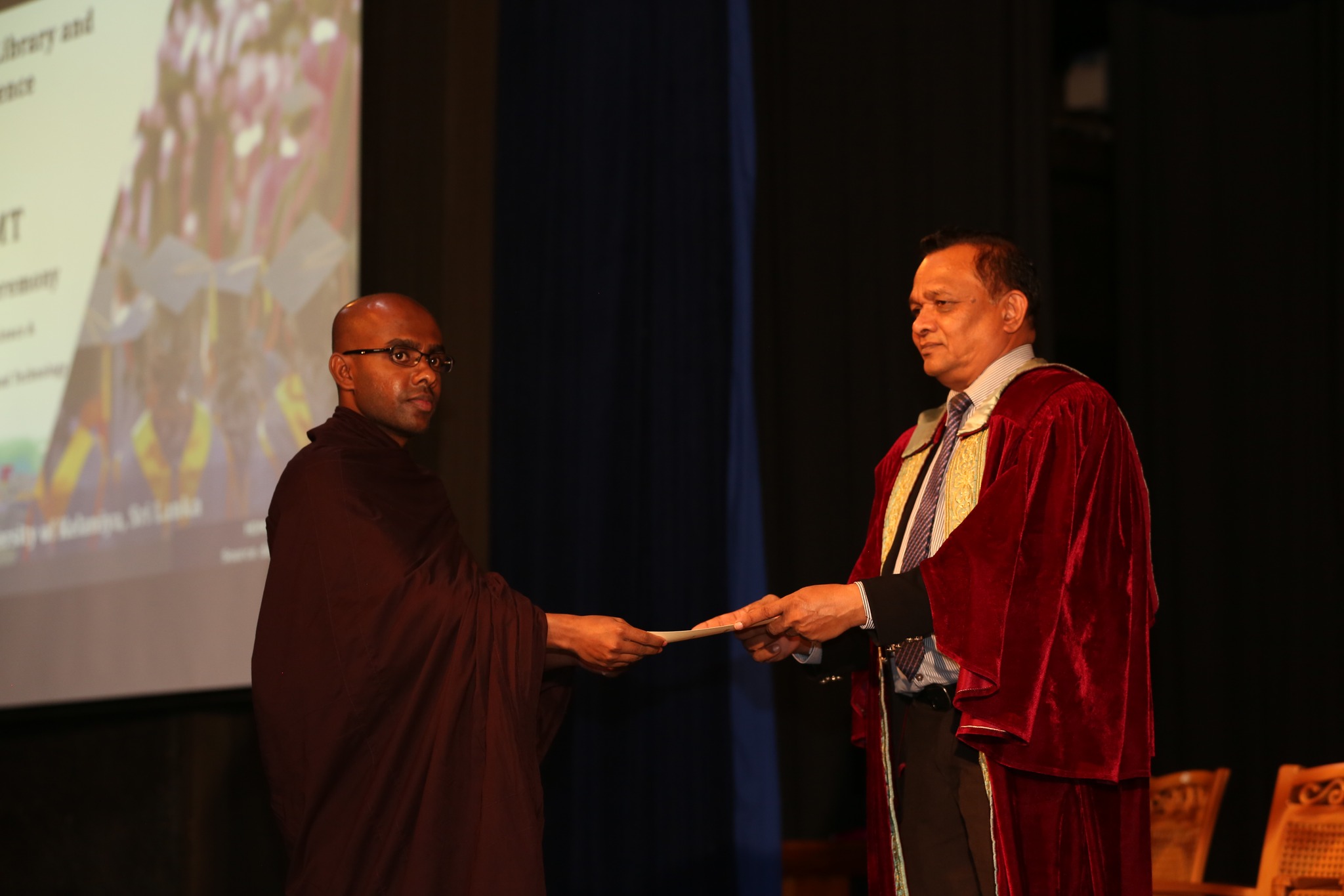The Diploma Awarding Ceremony of the Diploma in Library and Information Science and Diploma in Information Management and Technology