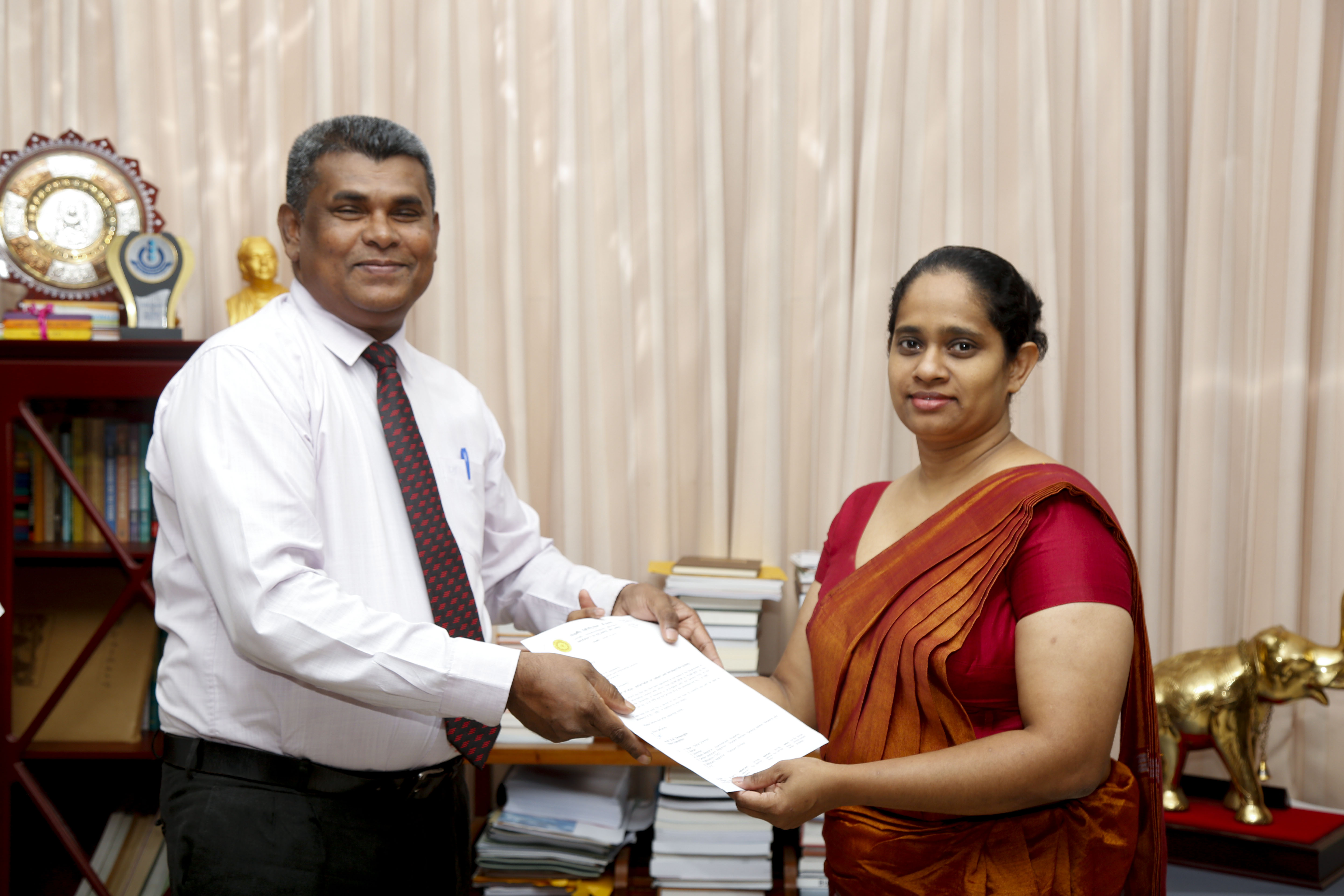 Dr. Namali Suraweera as the New Head of the Department of Library and Information Science