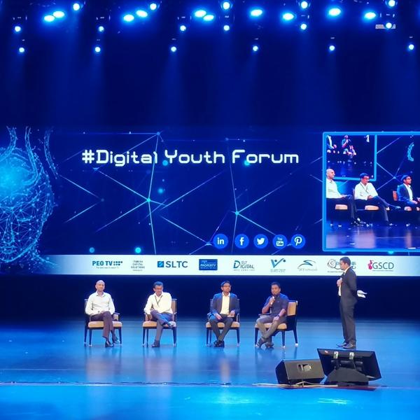 Digital Youth Forum 2019 at Nelum Pokuna Mahinda Rajapaksha Theatre