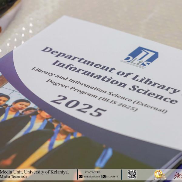 Inauguration Ceremony of the Bachelor of Library and Information Science (External) Degree Programme 