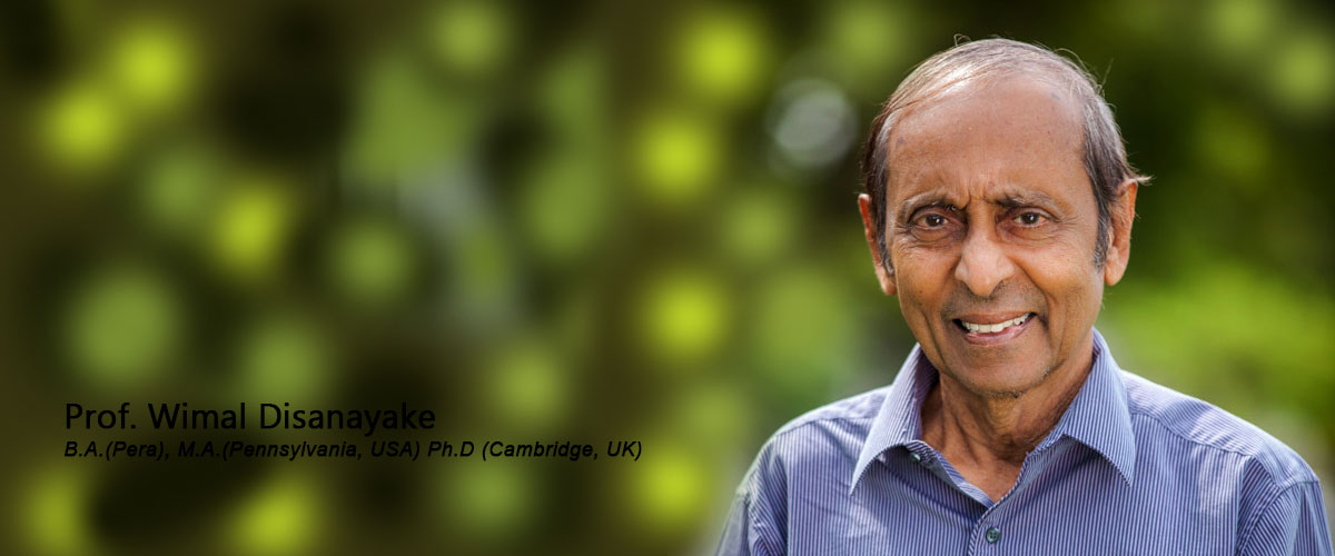 Prof. Wimal Dissanayake