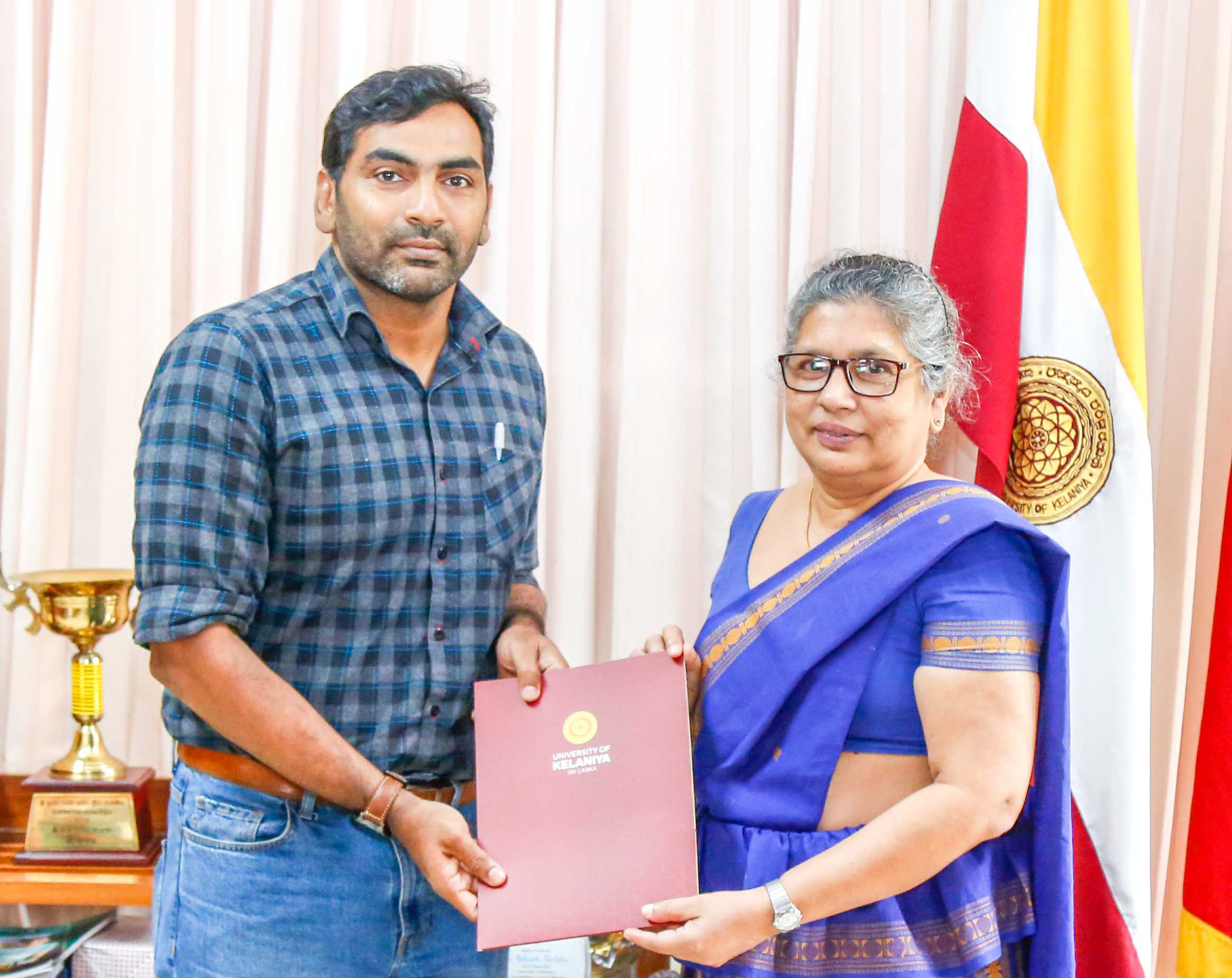 Dr. Nilantha Dinesh Ramanayaka Assumes Duties as the New Head of the Department of Sport Science and Physical Education 