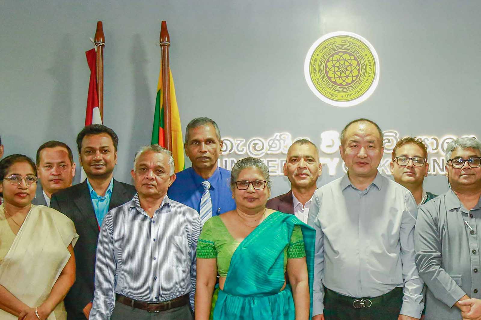 Professor Xu Baofeng Visits University of Kelaniya 