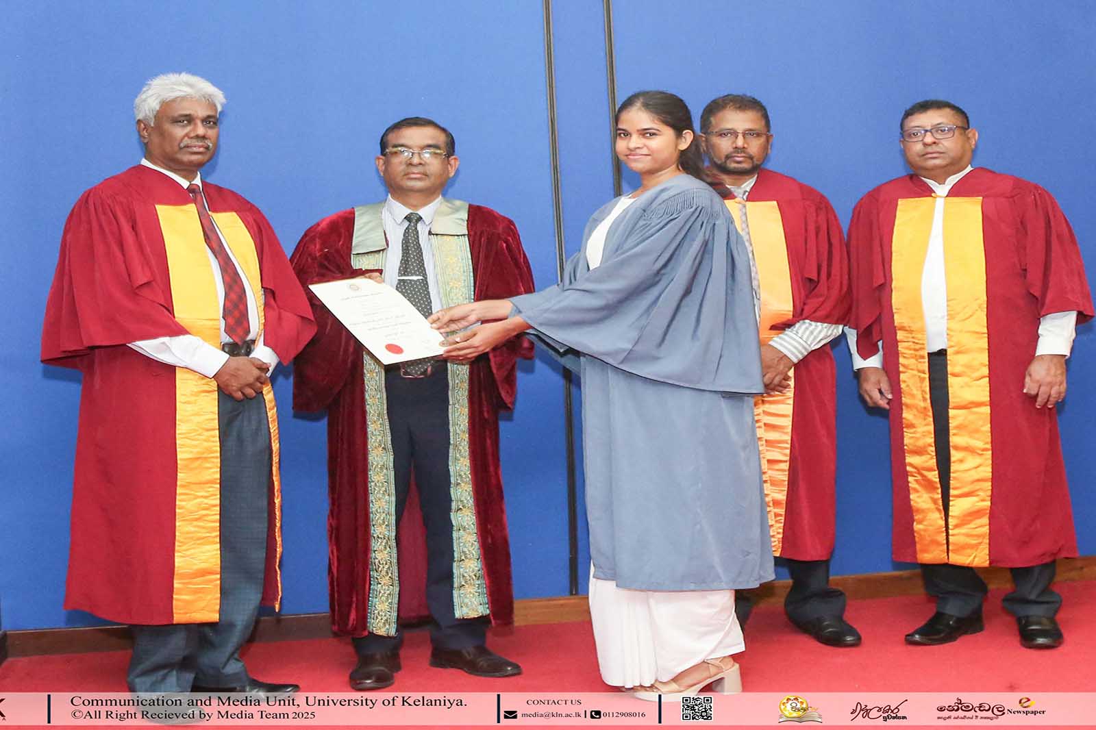 Certificate Awarding Ceremony for the 5th Batch of the Diploma in Geographic information Systems 2023/2024 