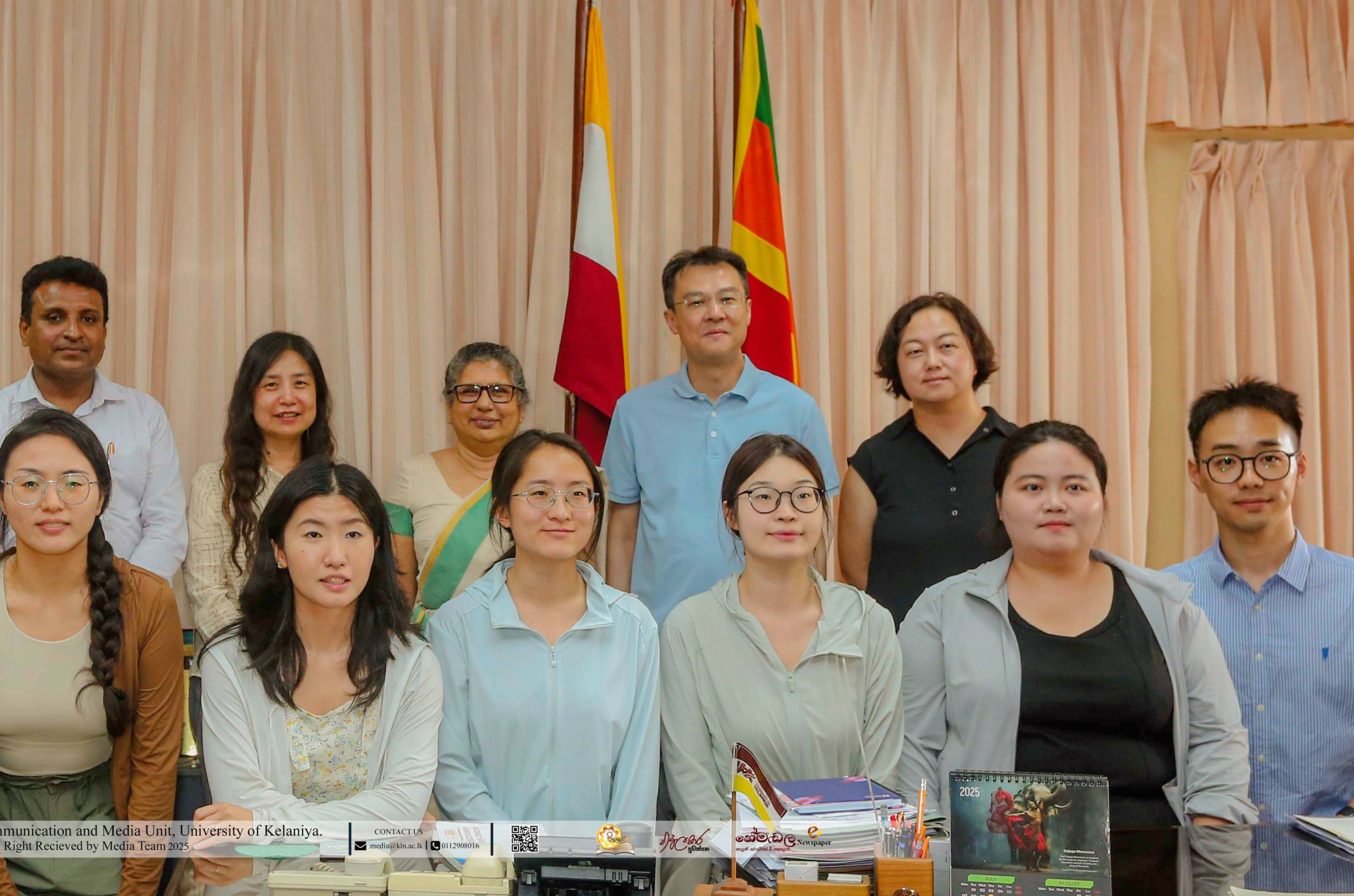 A Delegation from Yunnan University, China Visits University of Kelaniya 