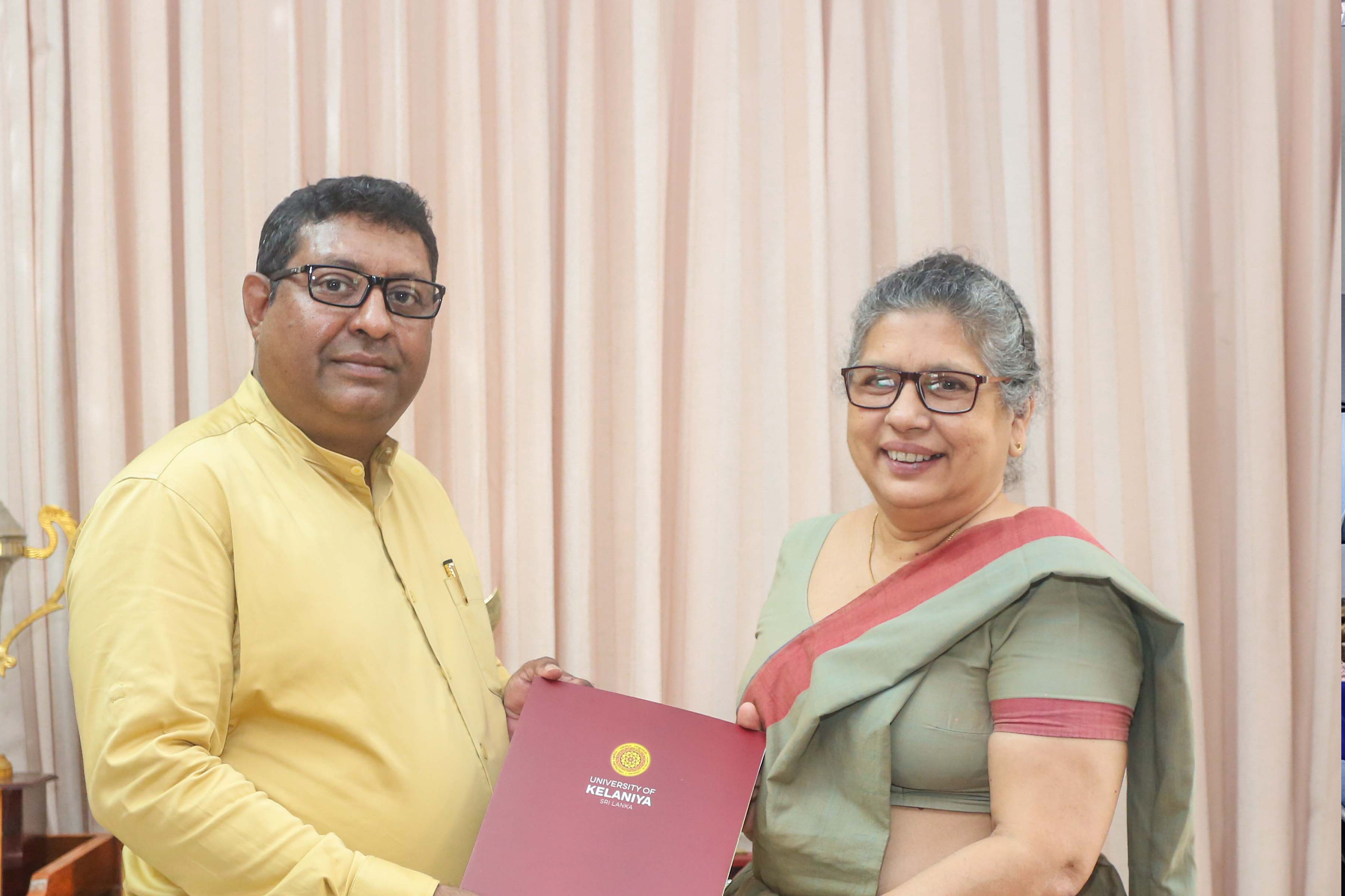 Professor Nishan Sakalasooriya Assumes Duties as the New Head of the Department of Geography, University of Kelaniya 