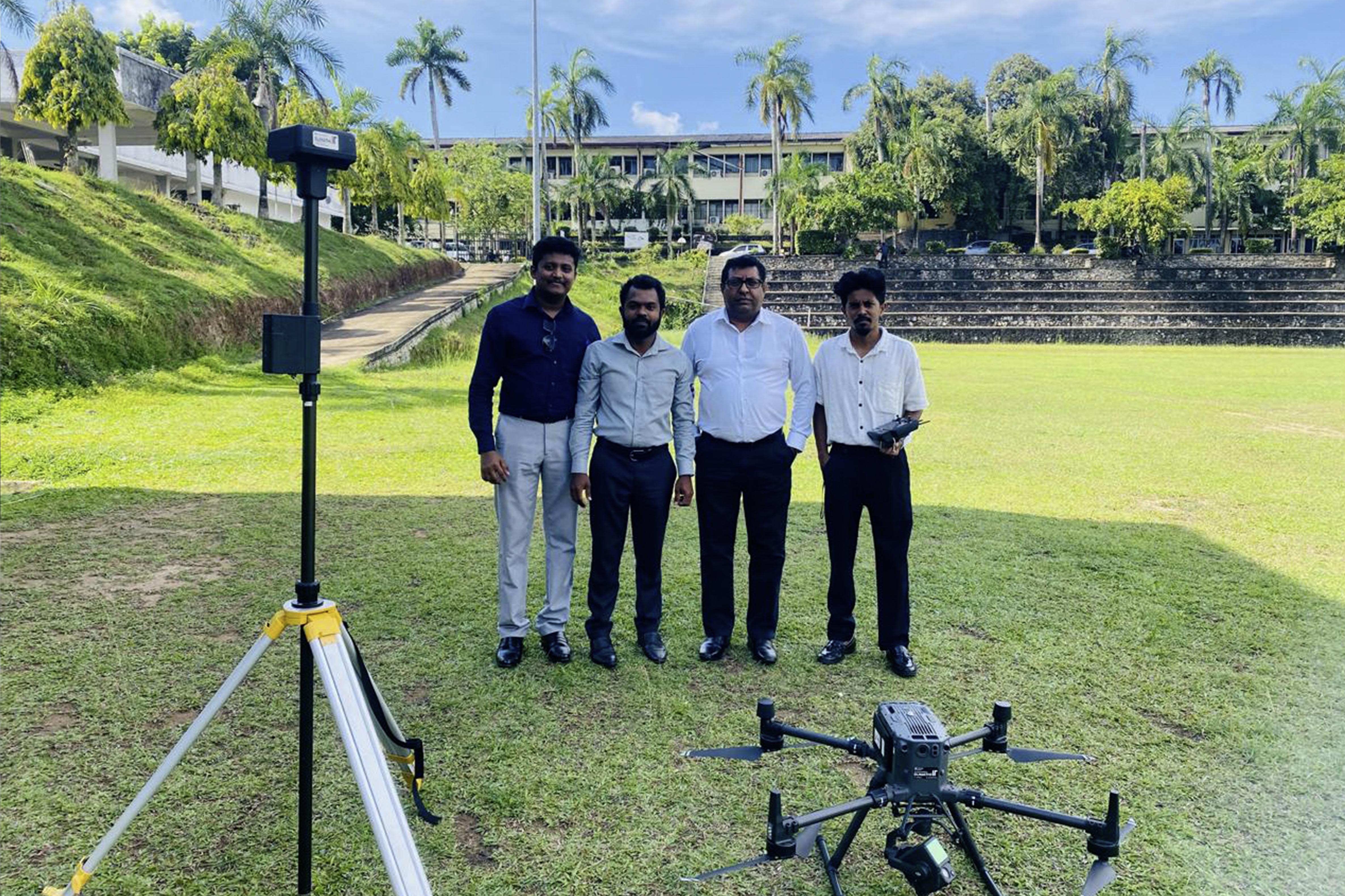 Successfully Conducted the Drone Survey for Spatial Data gathering at the University of Kelaniya premises for mapping purposes 