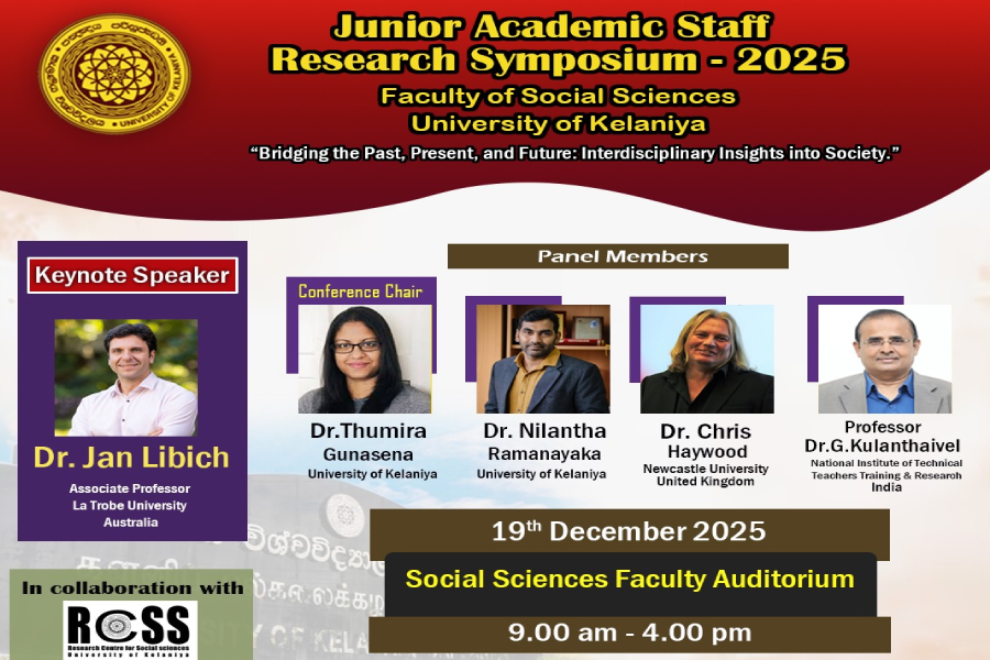 he Junior Academic Staff Research Symposium – 2025