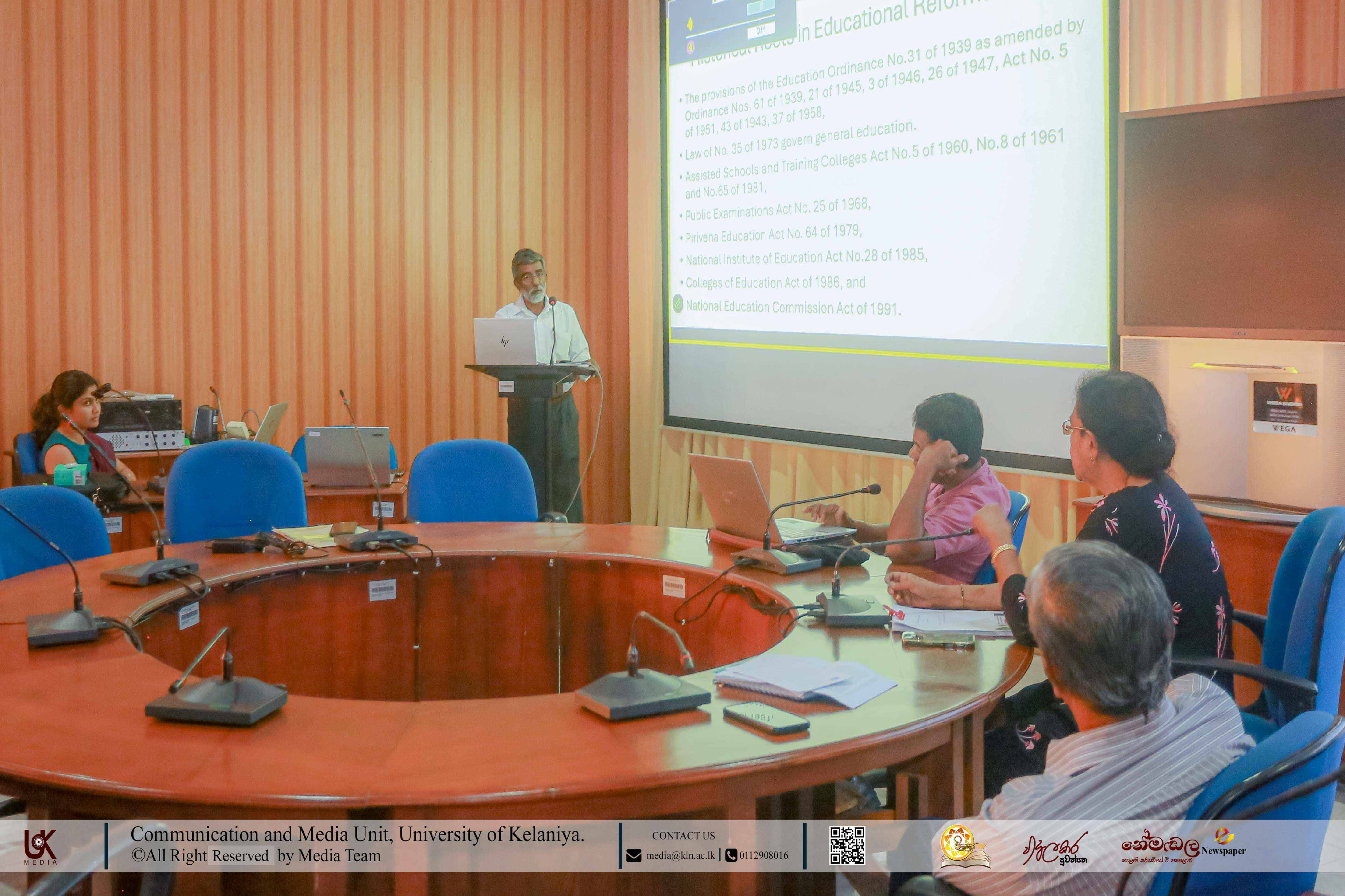 Public Forum on “Sociological Perspectives on Education Reform in Sri Lanka” Held at the University of Kelaniya 