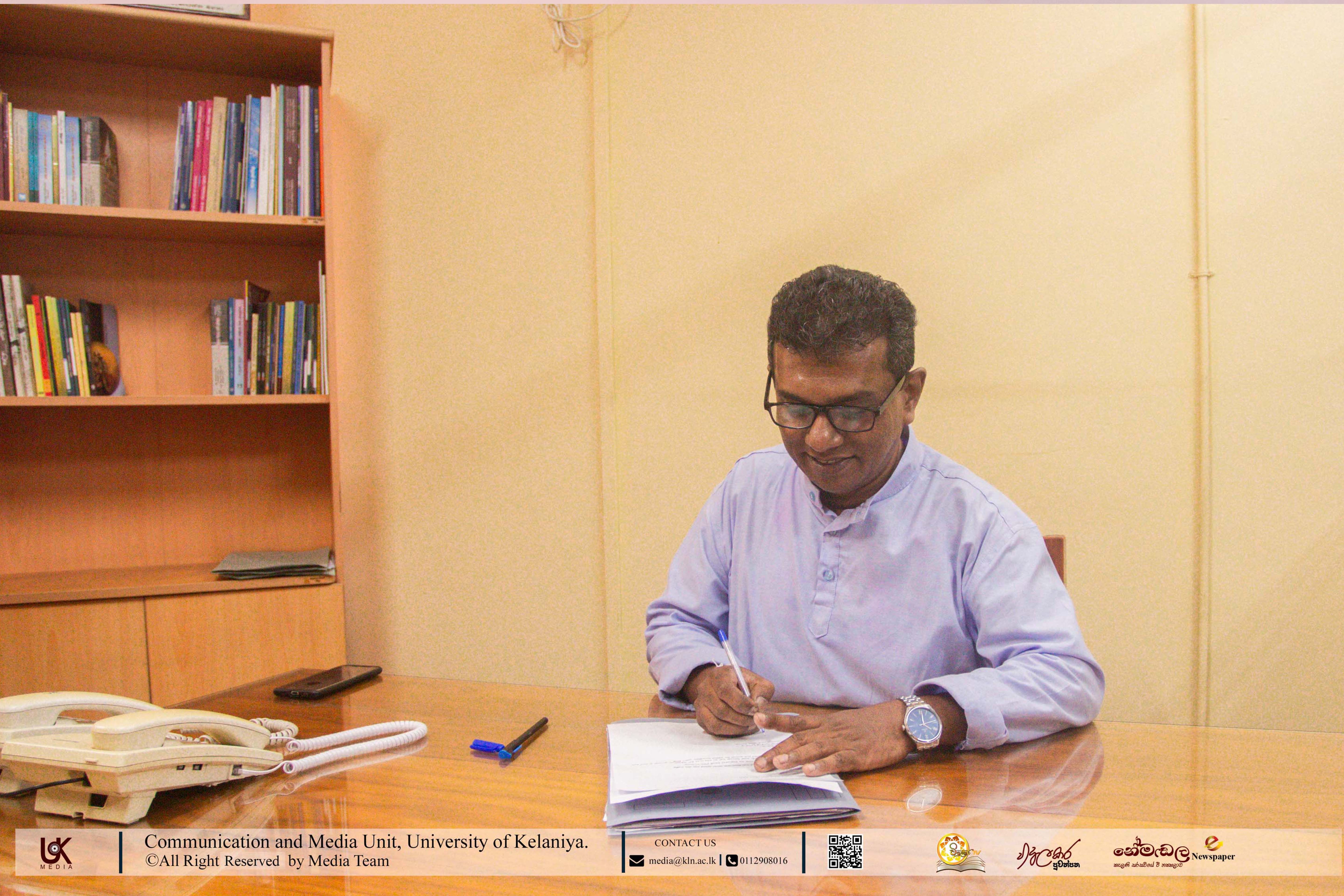 Professor Sarath Vitharana Assumes Duties as the Head of the Department of Sociology 
