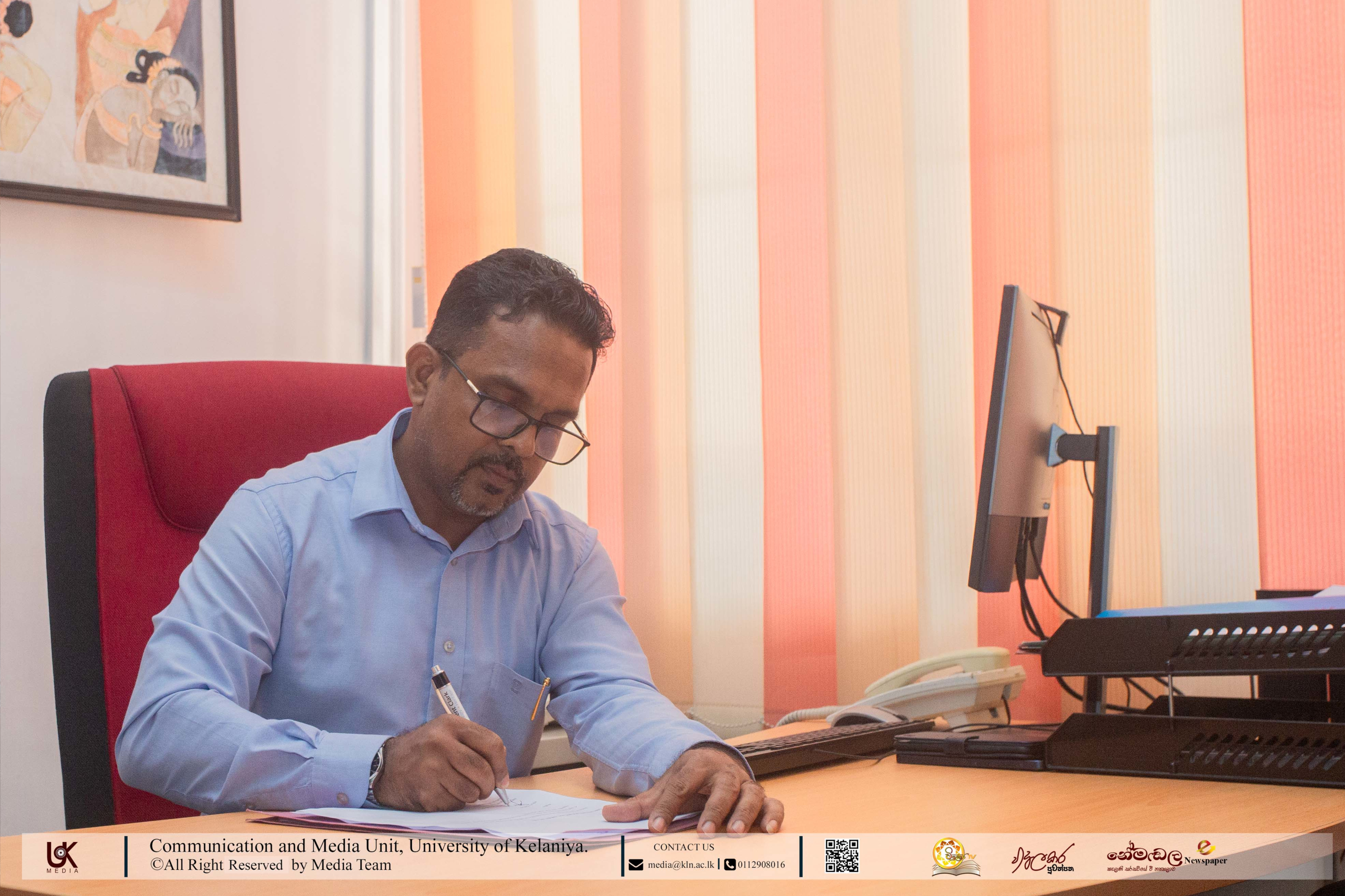 Professor Chandima Bogahawatta Assumes Duties as the Head of the Department of Archaeology 